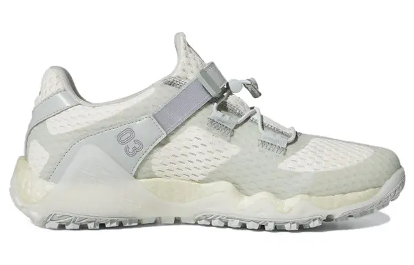 Кроссовки adidas Adicross Lo Golf Shoes 'Off White Grey', белый — фото 2