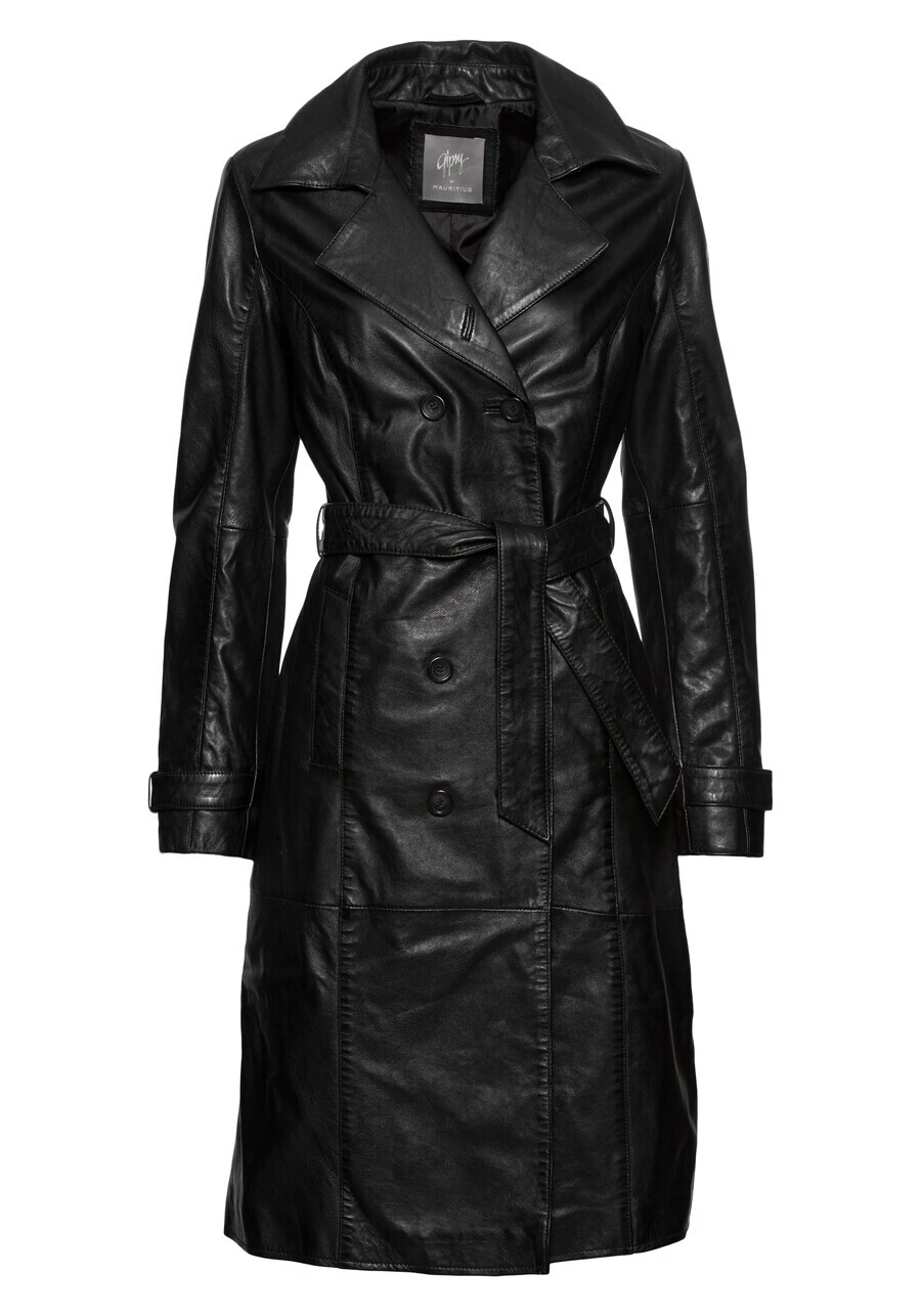

Тренч Gipsy by Mauritius Between-Seasons Coat, черный