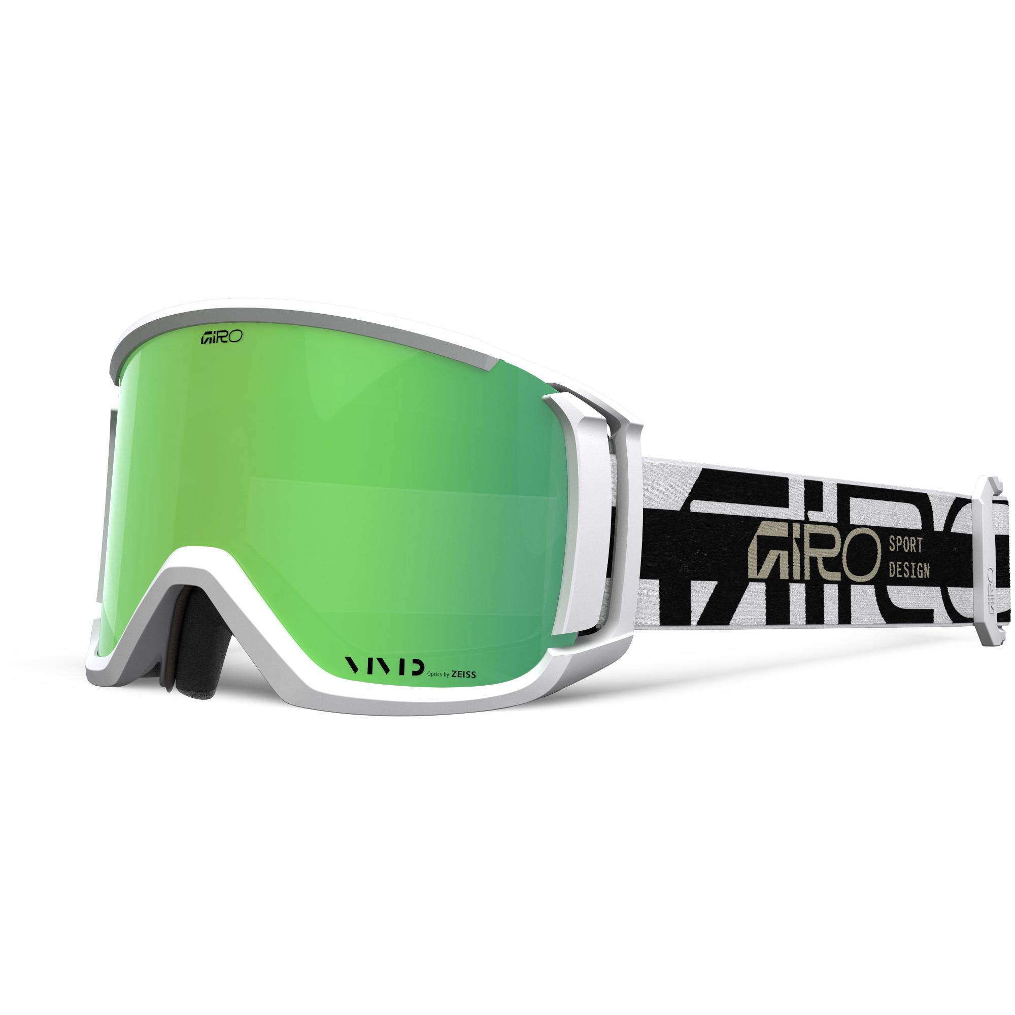 

Снежные очки Revolt Giro, Black/White Burst/Vivid Green Emerald
