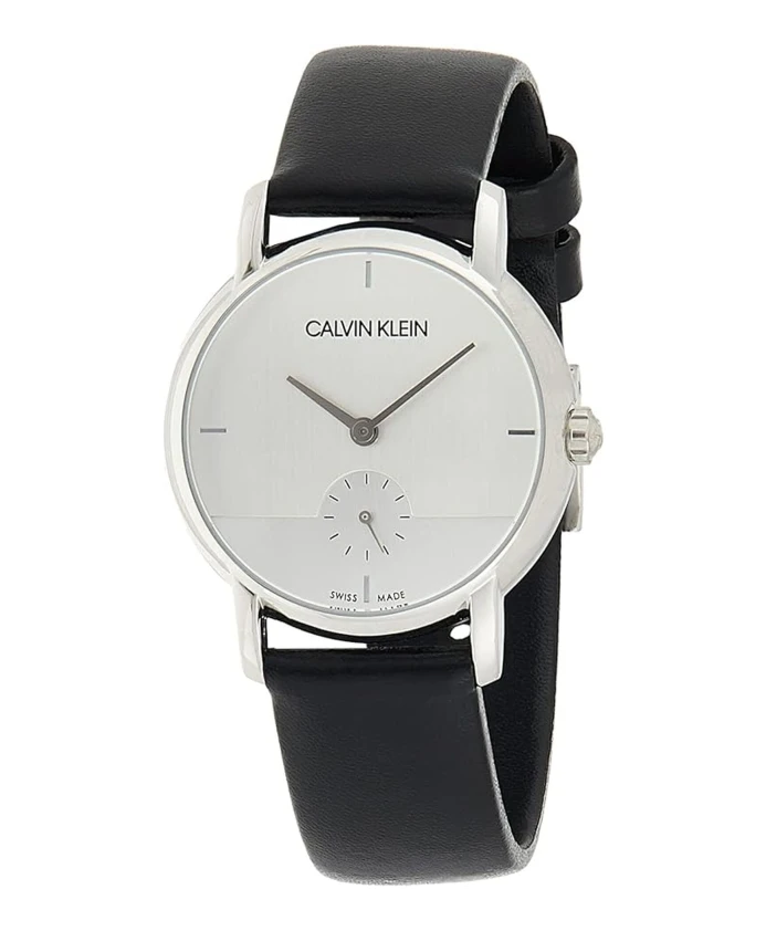 

Элегантные кварцевые часы с неповторимым шармом. Calvin Klein, черный