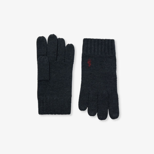 

Перчатки prl merino Polo Ralph Lauren, цвет dark granite hthr