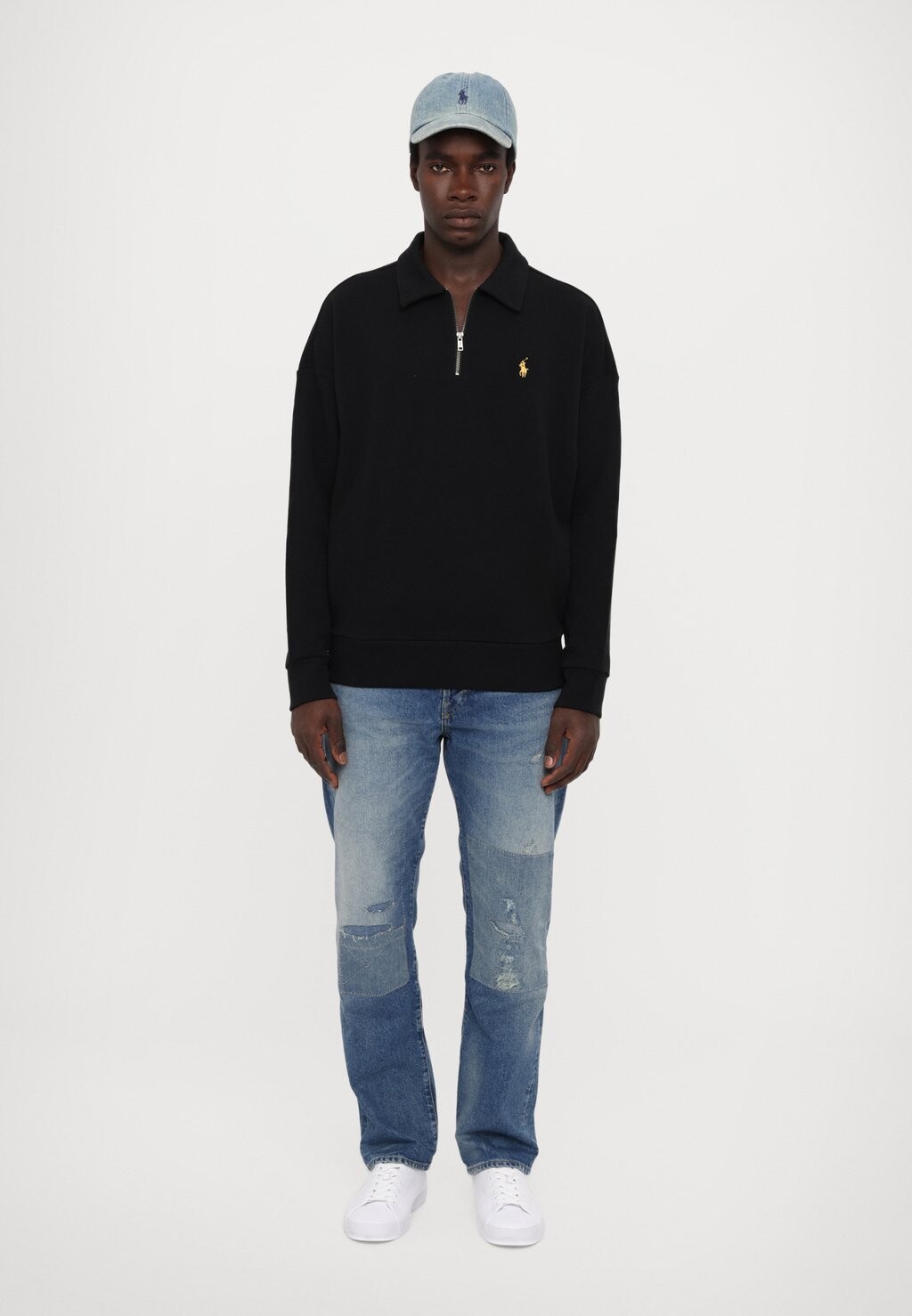 

Толстовка LONG SLEEVE HALF ZIP Polo Ralph Lauren, черный