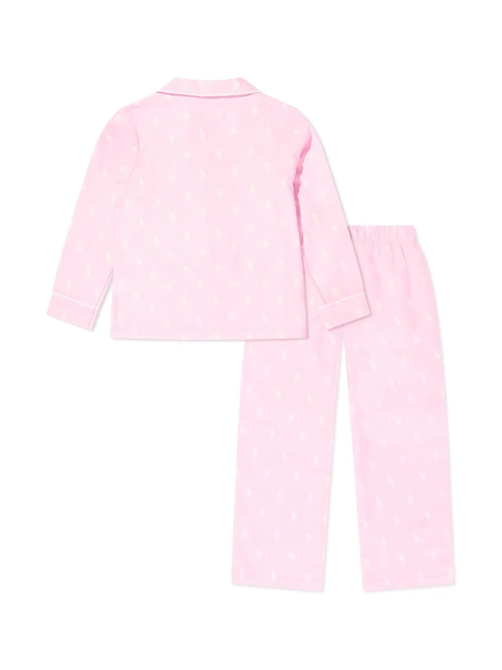 Пижама с логотипом POLO RALPH LAUREN KIDS, розовый — фото 2