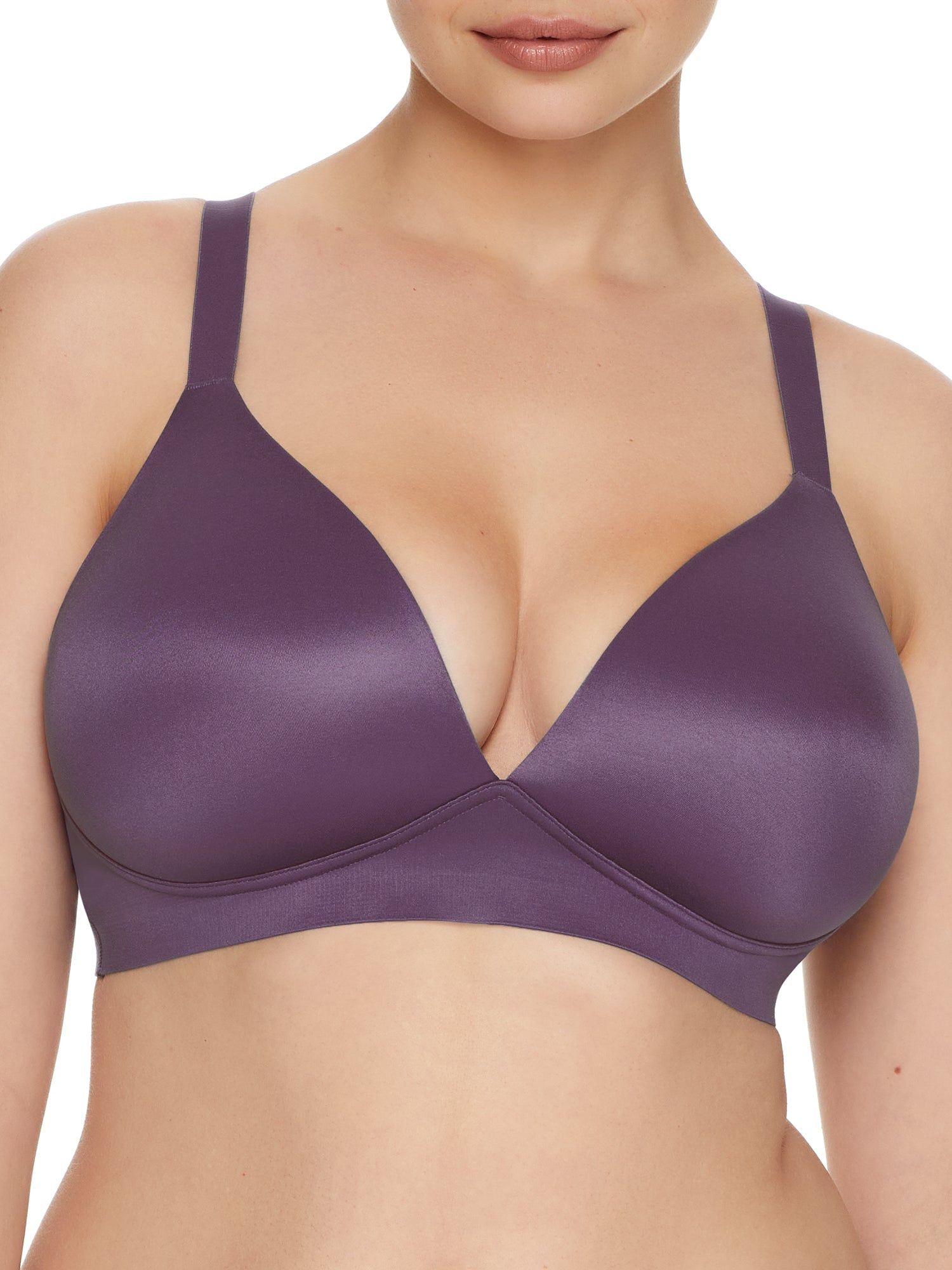 

Бюстгальтер без косточек Bali Women's Comfort Revolution Soft Touch Perfect, цвет purple aura