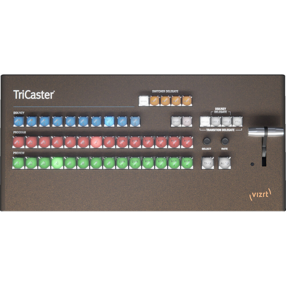 

Панель управления Vizrt TriCaster Mini 4K