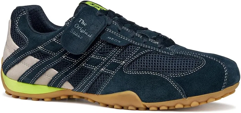 Мужские низкие кроссовки Geox Low U Snake Original A, Blue — фото 3
