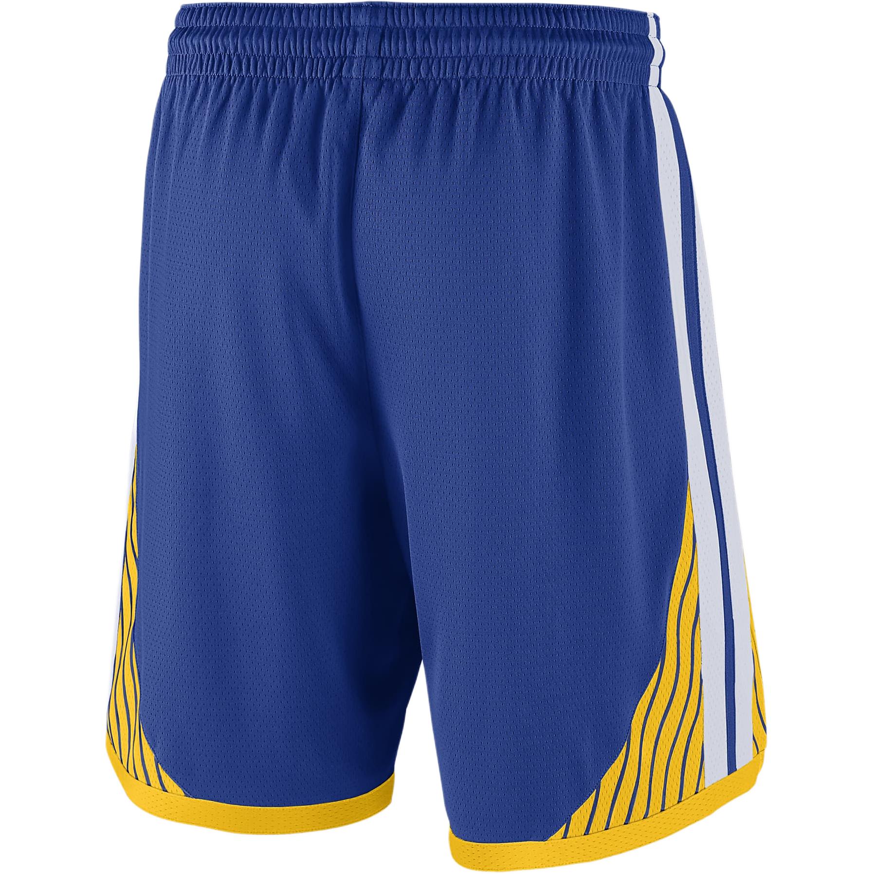 Nike Шорты NBA Golden State Warriors Dri Fit FW24 Swingman Icon Edition для подростков Bright Blue — фото 4