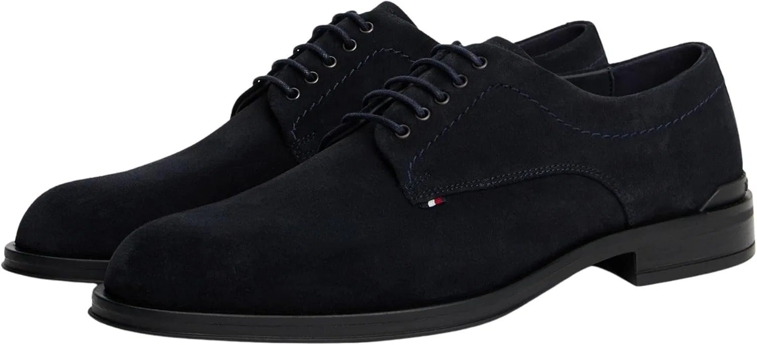 Мужские корпоративные туфли Tommy Hilfiger Hilfiger SDE Fm0fm05582 Дерби, Blue Desert Sky — фото 4