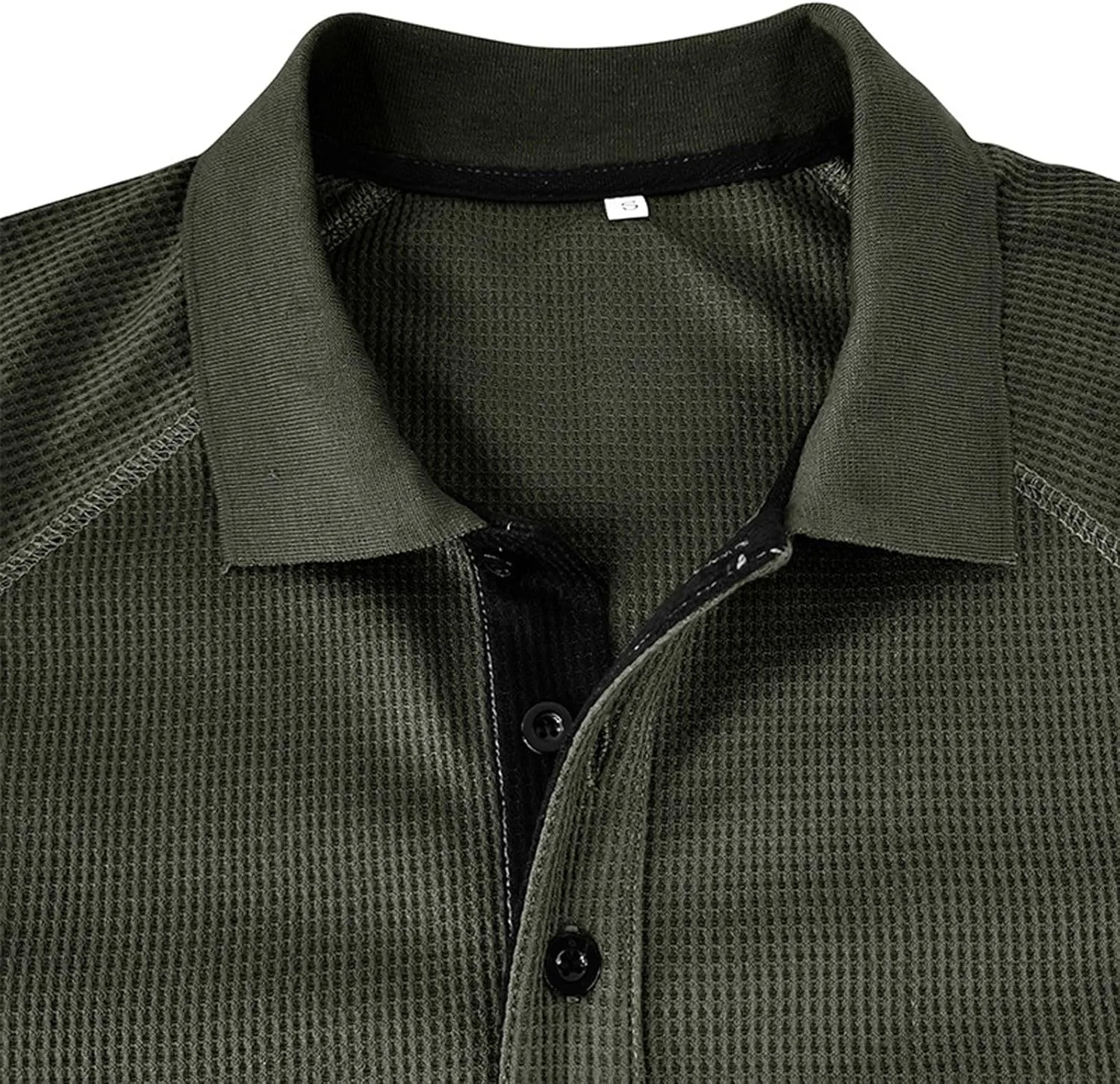 Мужская рубашка с лацканами, Slim Fit, быстросохнущая, с длинными рукавами — фото 3