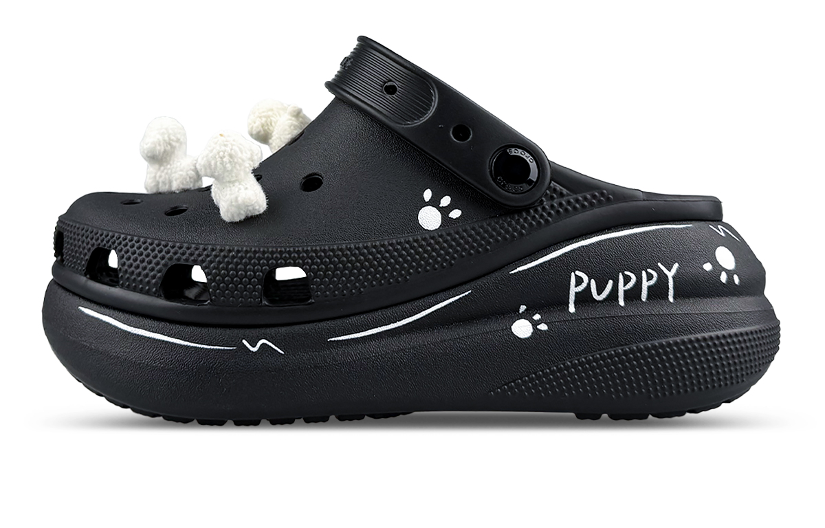 Crocs Классические сабо унисекс черные белые