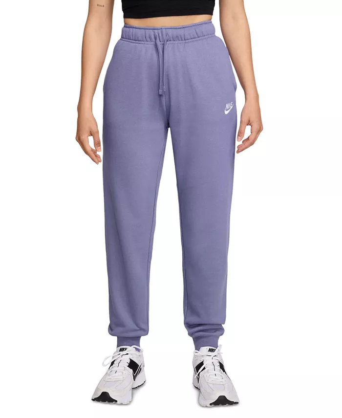 

Женские спортивные брюки Club Fleece Mid-Rise Joggers Nike, фиолетовый