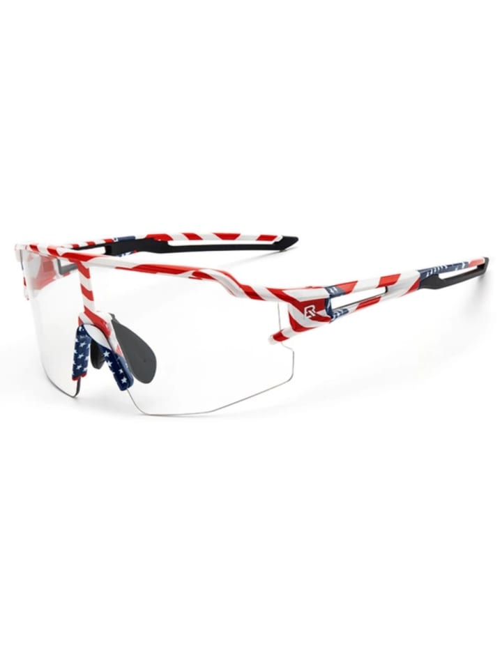 

Фотохромные велосипедные очки Rockbros с защитой от УФ-излучения и корректирующей вставкой, белого цвета