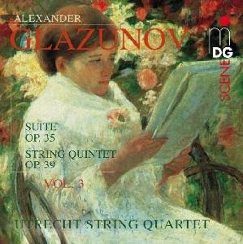 

CD диск Glazunov / Utrecht String Quartet / Sterling: String Quartets Op. 35 / String Quintet Op. 39