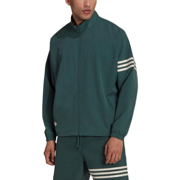 Куртка adidas originals Adicolor Neuclassics Track Jacket 'Mineral Green', зеленый — фото 2
