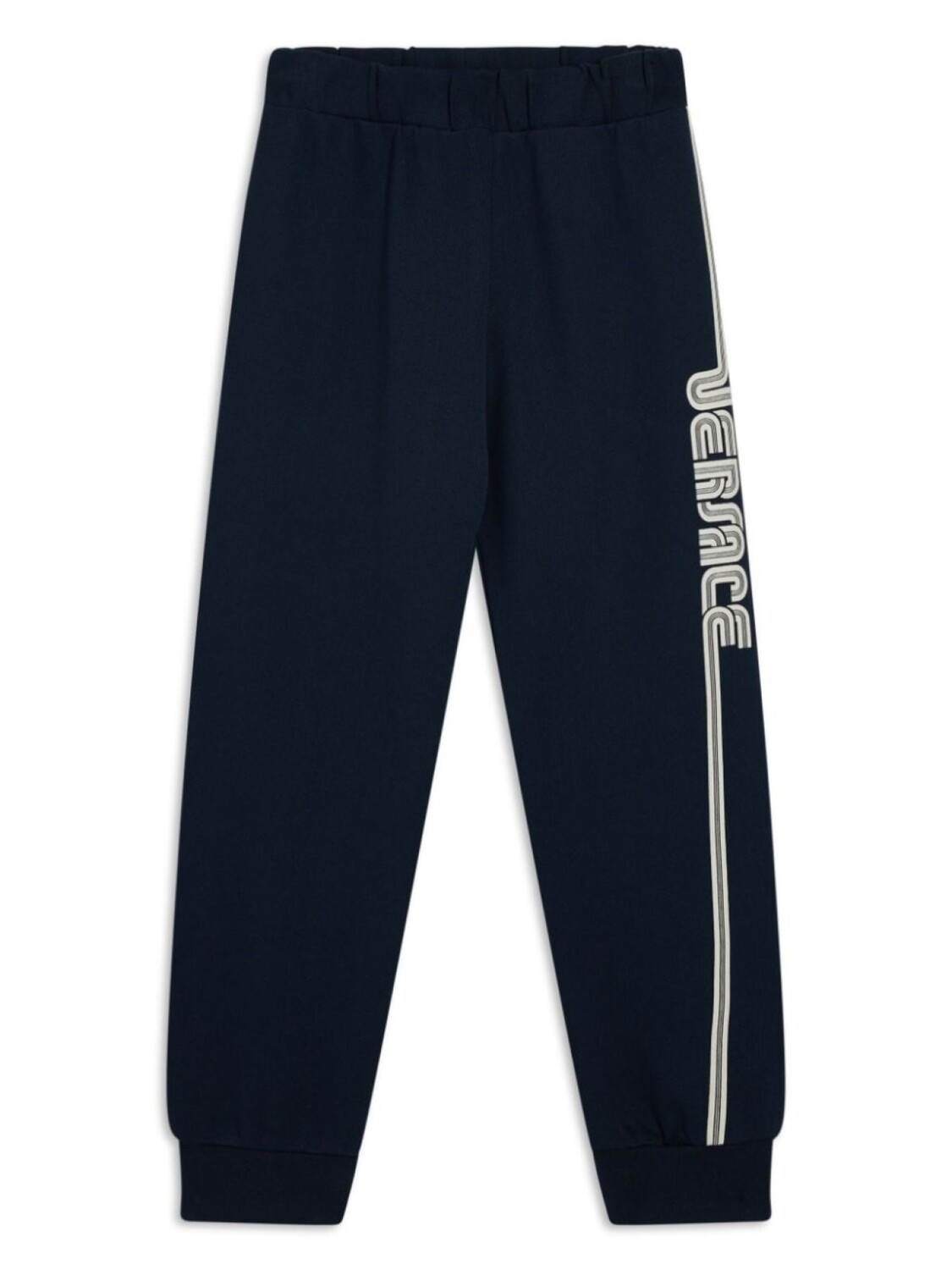 

Versace Kids брюки с логотипом, черный