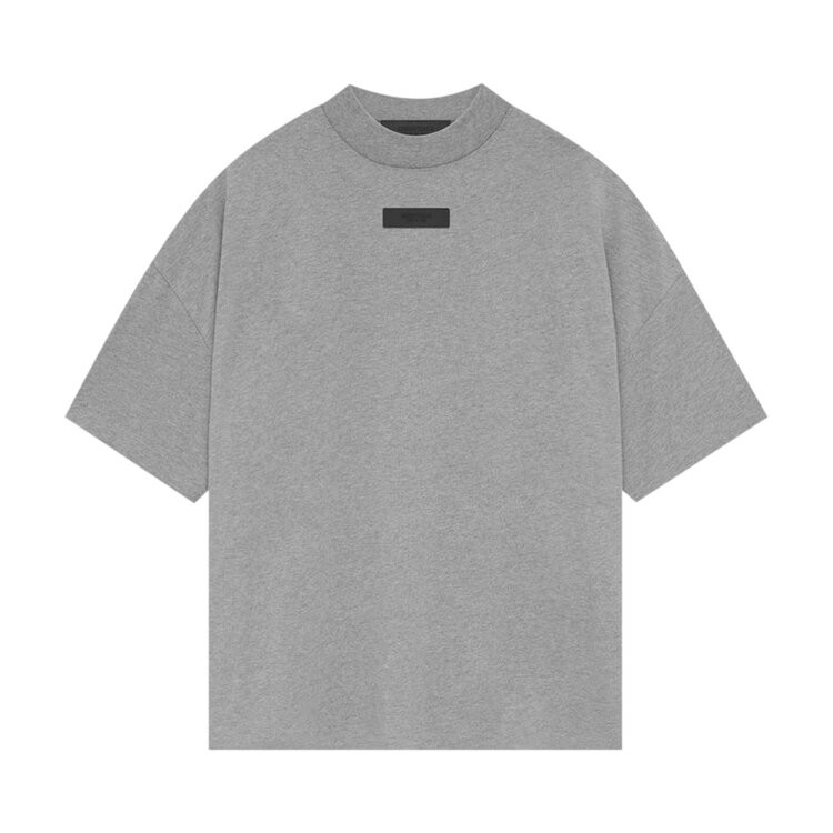 Футболка Fear of God Essentials 'Dark Heather Oatmeal' — фото 2