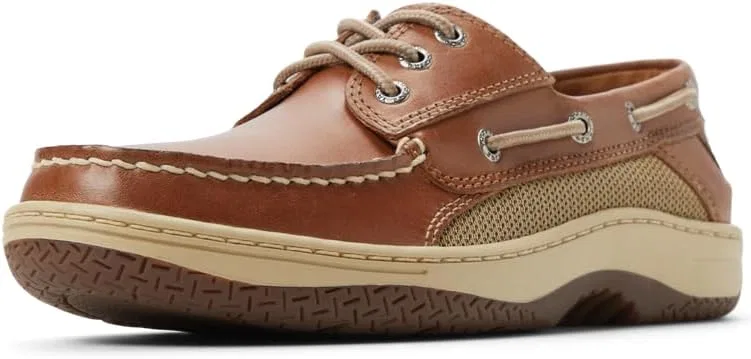 Лоферы кожиные Sperry Billfish 3-Eye Cognac