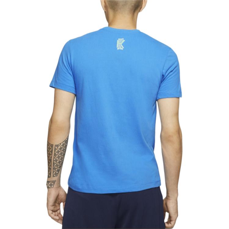 Футболка Nike Kyrie X Spongebob Dri Fit Squidward, синяя — фото 3