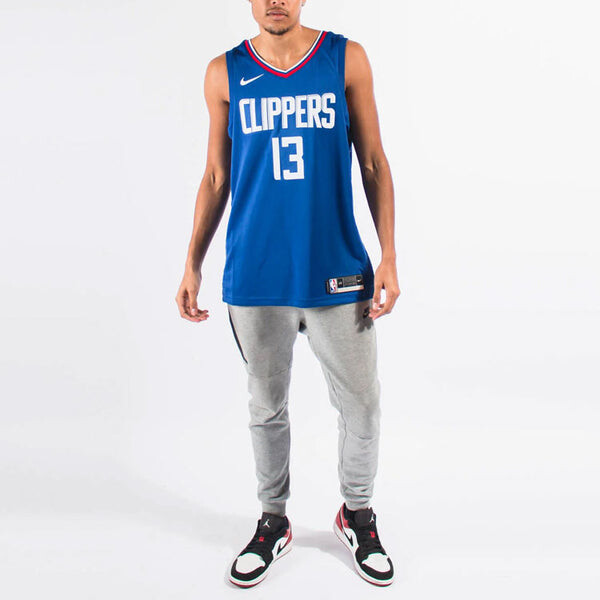 Майка Nike NBA Teams Jersey SW Fan Edition George 20-21 Season Blue, синий — фото 3