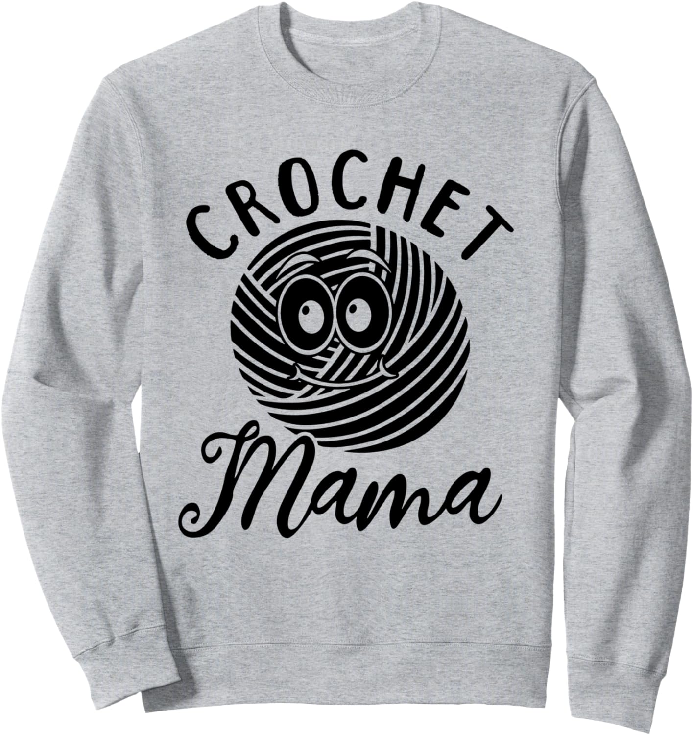 

Толстовка Crochet Mama, серый