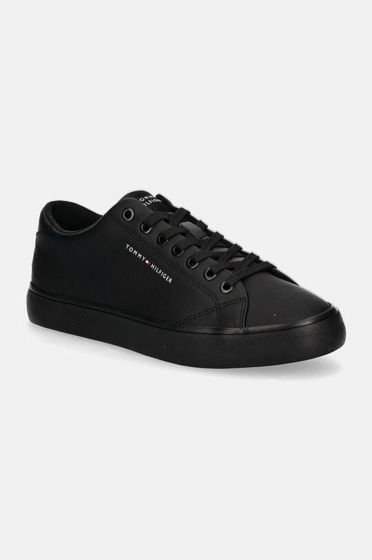 

Кроссовки TH HI VULC CORE LOW LEATHER ESS Tommy Hilfiger, черный