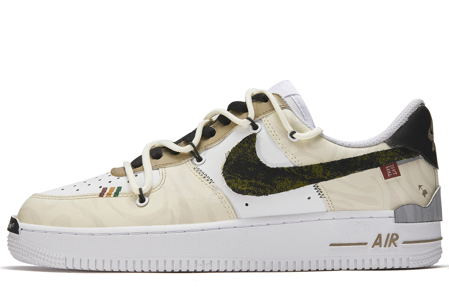 

Кроссовки Nike Air Force 1 Skateboarding Shoes Men Low-top Brown/Green, зеленый