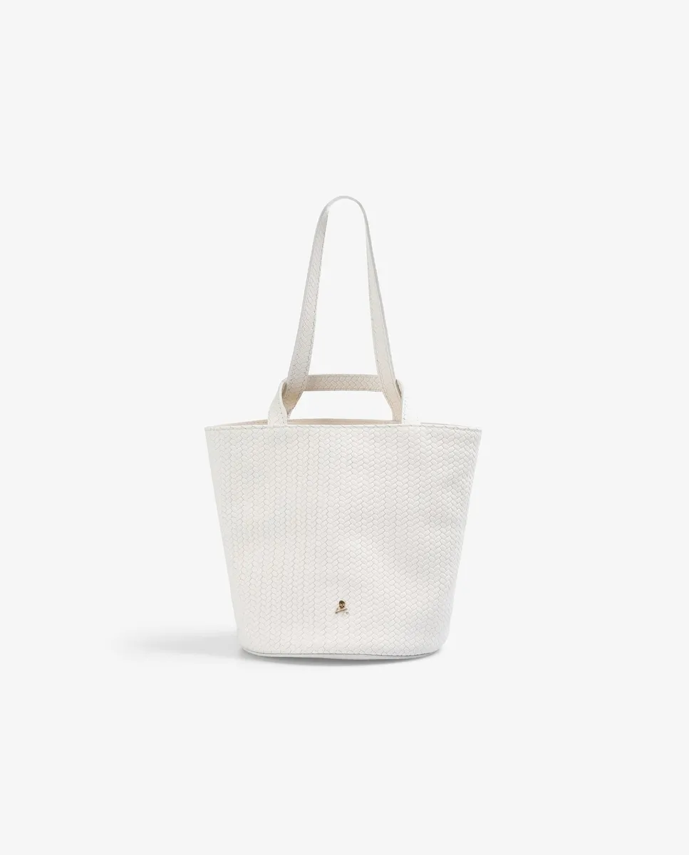 

Сумка на плечо типа шоппер из кожи Scalpers, белый