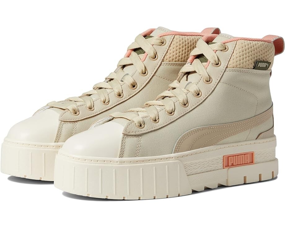 

Кроссовки PUMA Mayze Mid Safari, цвет Putty