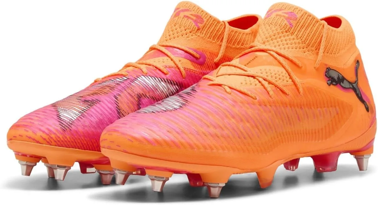 Кроссовки PUMA Future 8 Ultimate Mx SG Hot Pursuit унисекс, оранжевый