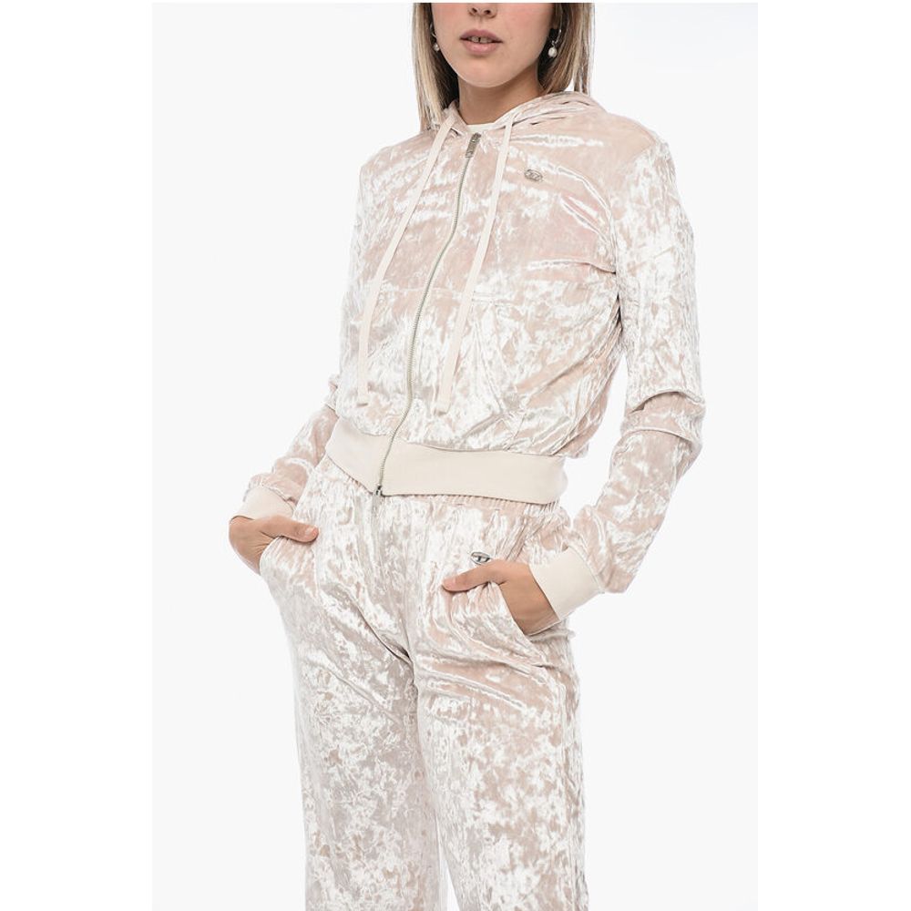 

Толстовка с капюшоном из синели F-BRITY Diesel, Beige