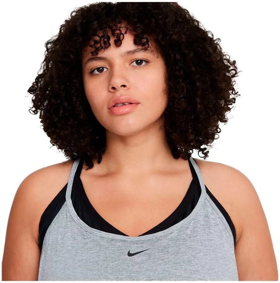 Топ Nike Dri-FIT, Heather Grey — фото 3