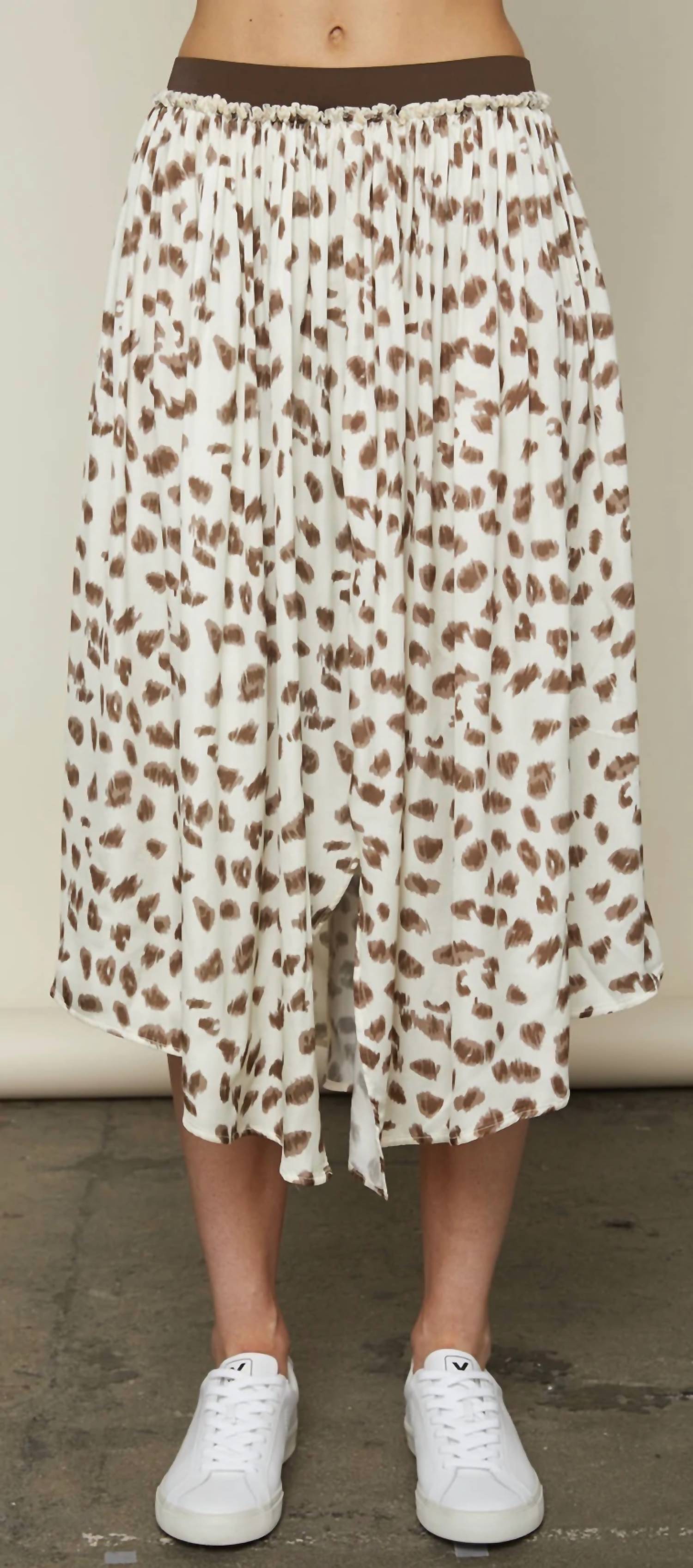 

Юбка Perry с анималистичным принтом sundays, цвет animal print