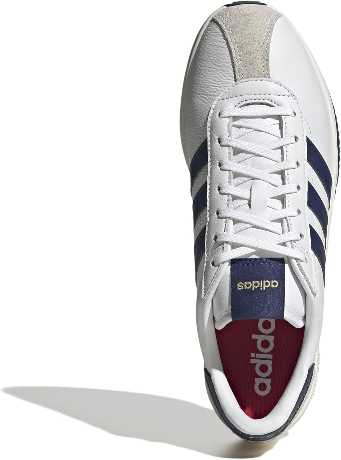 Кроссовки adidas Мужские 76/26, белый/синий/золотой — фото 2