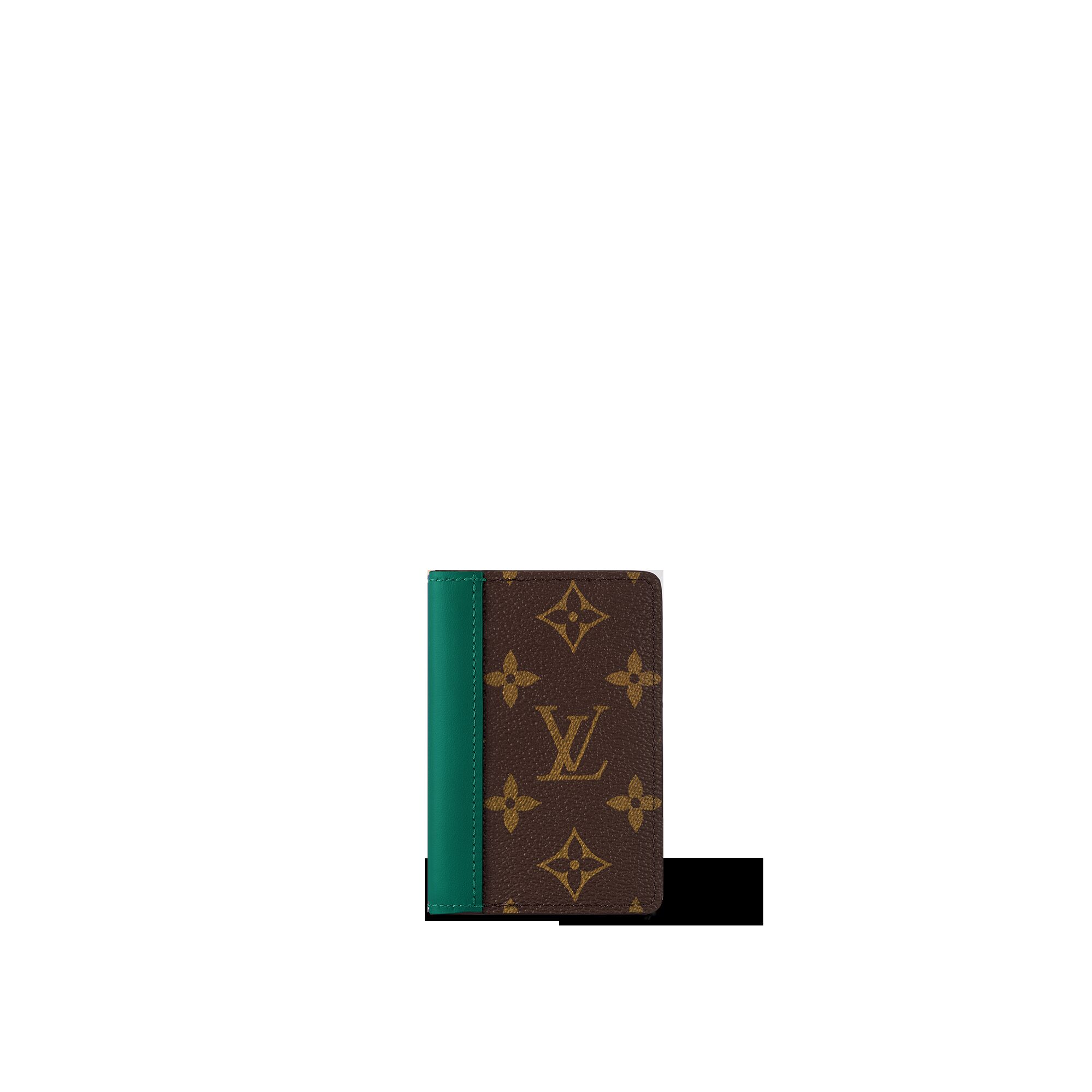 

Карманный органайзер Louis Vuitton, зеленый