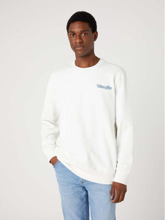 

Толстовка свободного кроя Wrangler, белый