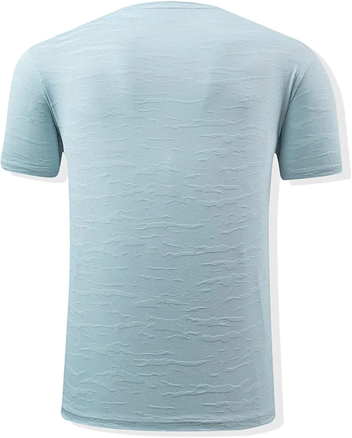 Мужская футболка Cotton Short Sleeve Casual Crew Neck Henley — фото 3