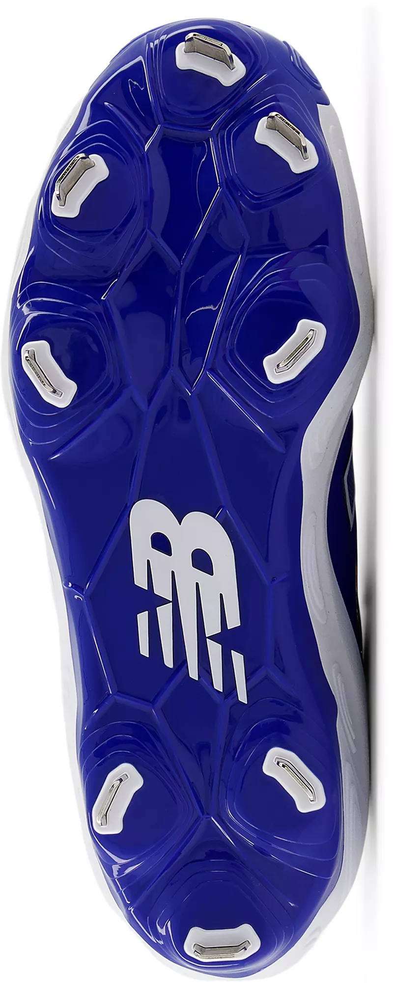 Женские бутсы для софтбола New Balance Fresh Foam X VELO v4 Metal Fastpitch, цвет Royal/White — фото 3