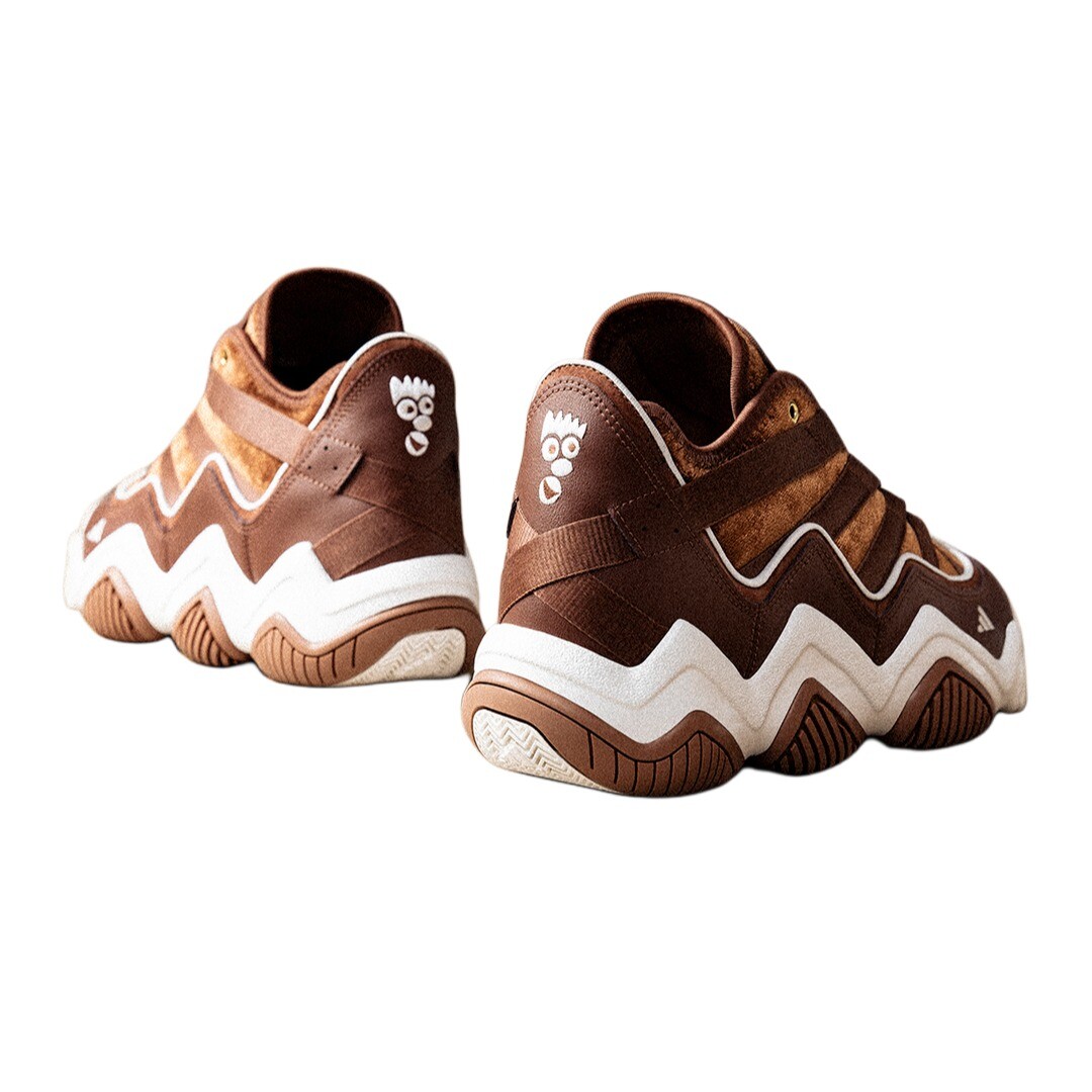 Adidas originals Top Ten Vintage Мужские баскетбольные кроссовки, Brown — фото 2