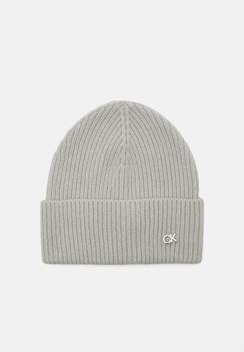 

Шапка CHUNKY BEANIE Calvin Klein, светло-серый