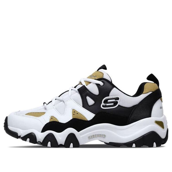 

Кроссовки d'lites 2.0 running shoes black/white/yellow Skechers, черный