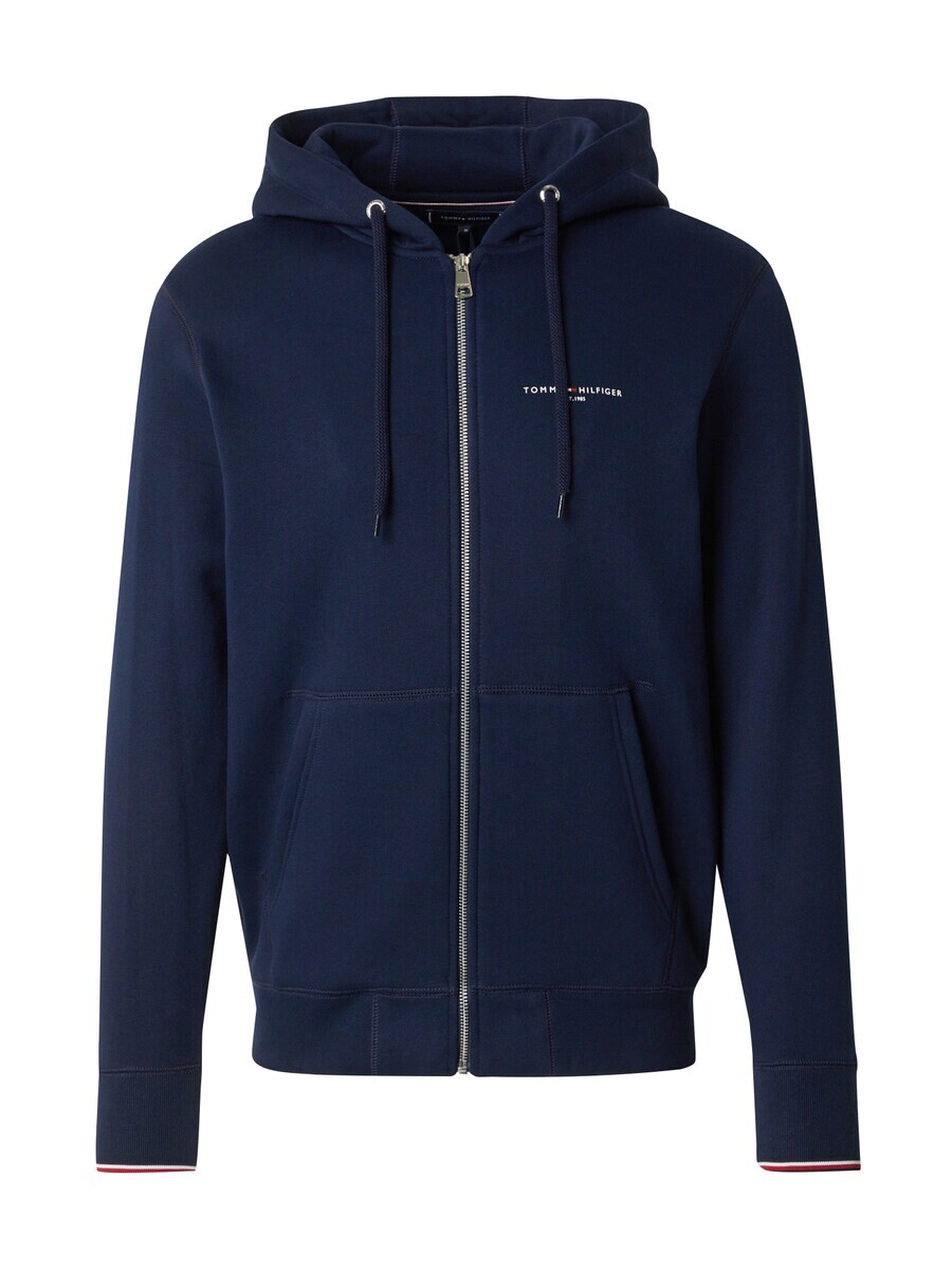 

Толстовка с капюшоном на молнии TOMMY HILFIGER Zip-Up Hoodie, темно-синий