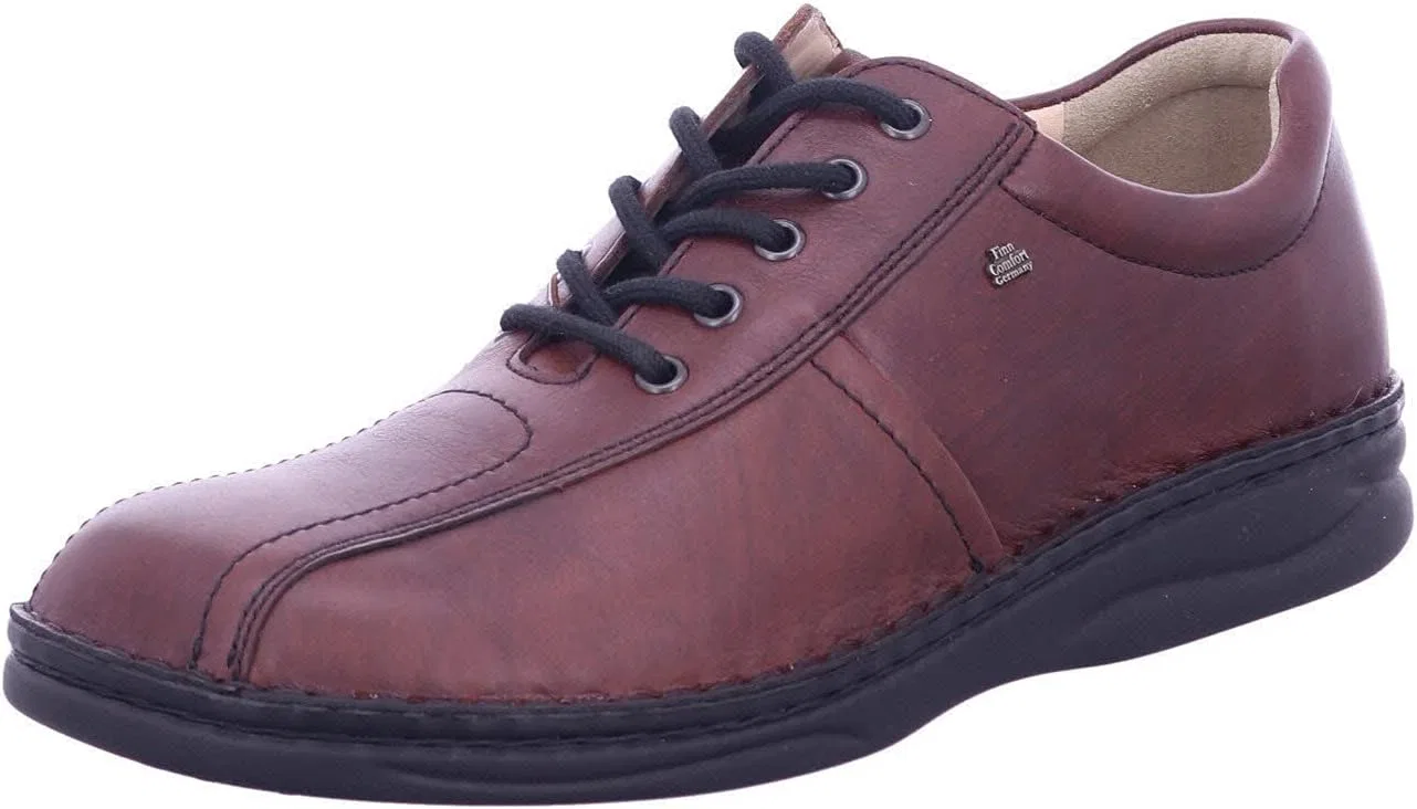 Finn Comfort Мужская Дижон Дерби, Brown Teak