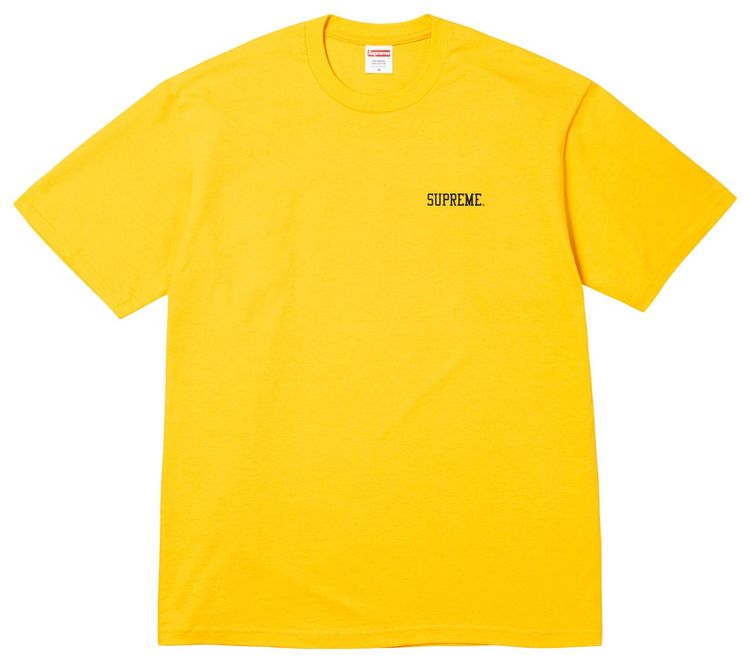 

Футболка Supreme x Dash Snow Tee, желтый