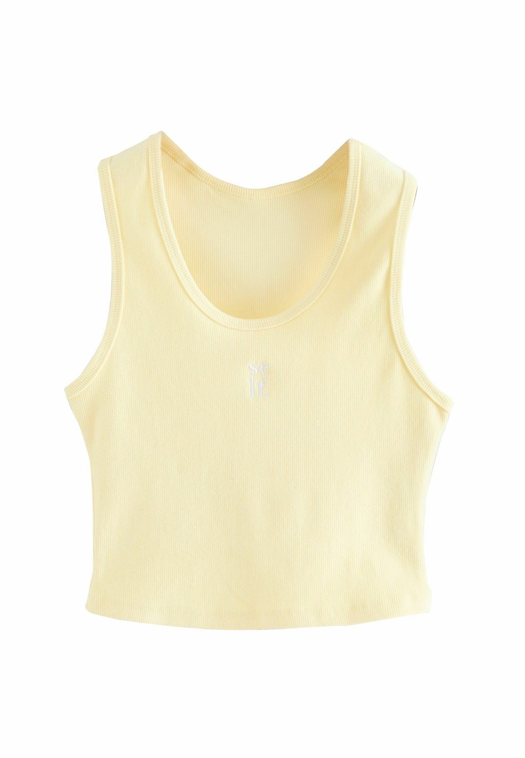 

Топ REGULAR FIT - SCOOP NECK Self., желтый