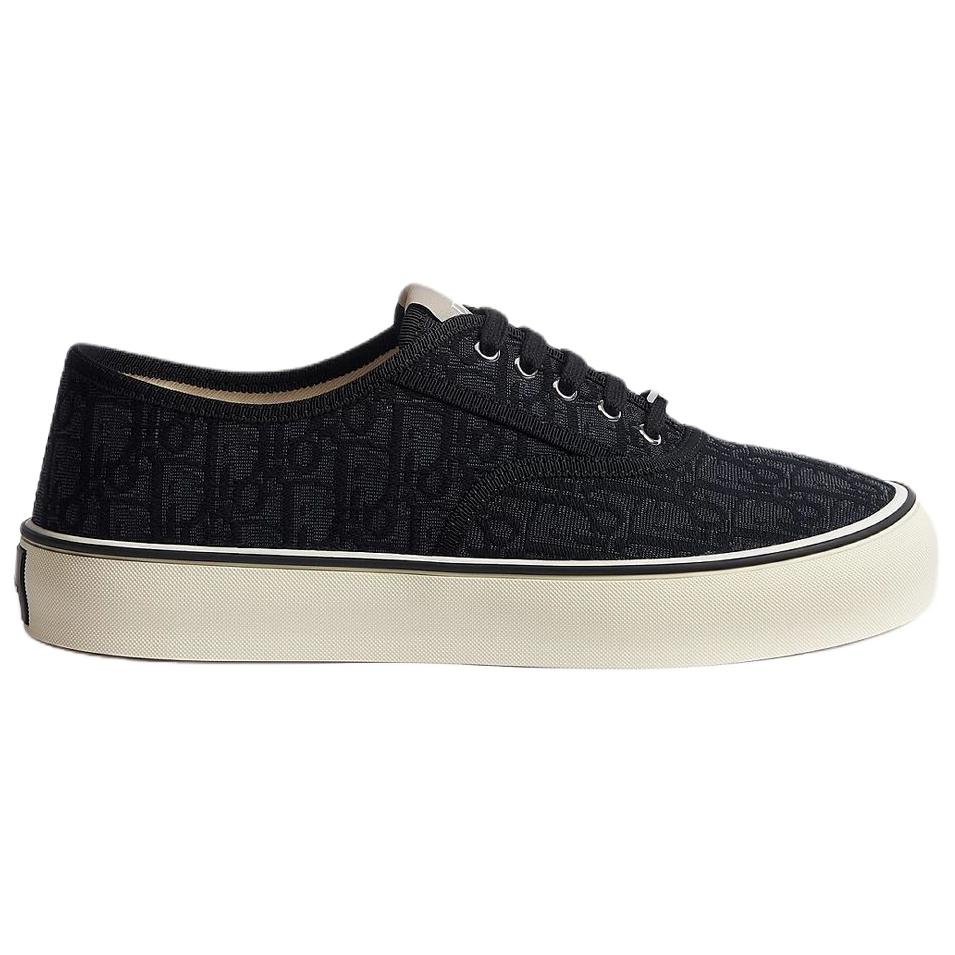 DIOR Кроссовки Saltwind Low top Canvas мужские черные — фото 3