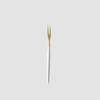 

Вилка для закусок GOA из белого золота (G034GW) Cutipol, White/Gold