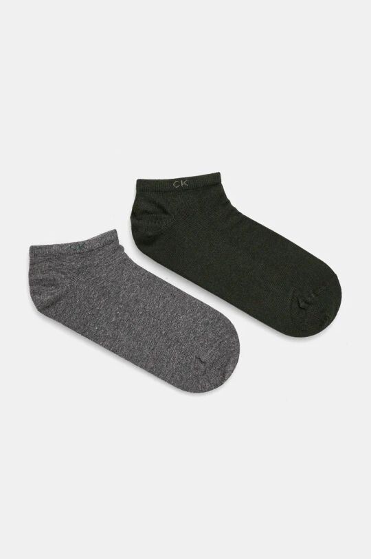 

Носки (2 пары) Calvin Klein, зеленый