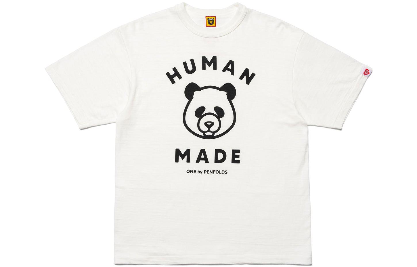 

X PENFOLDS SS23 Совместная серия Футболка Унисекс Белая HUMAN MADE