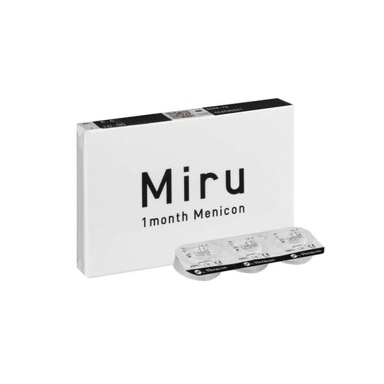 

Месячные линзы +5,00 кривизна 8,3, 6 шт. Miru, Menicon, бесцветный