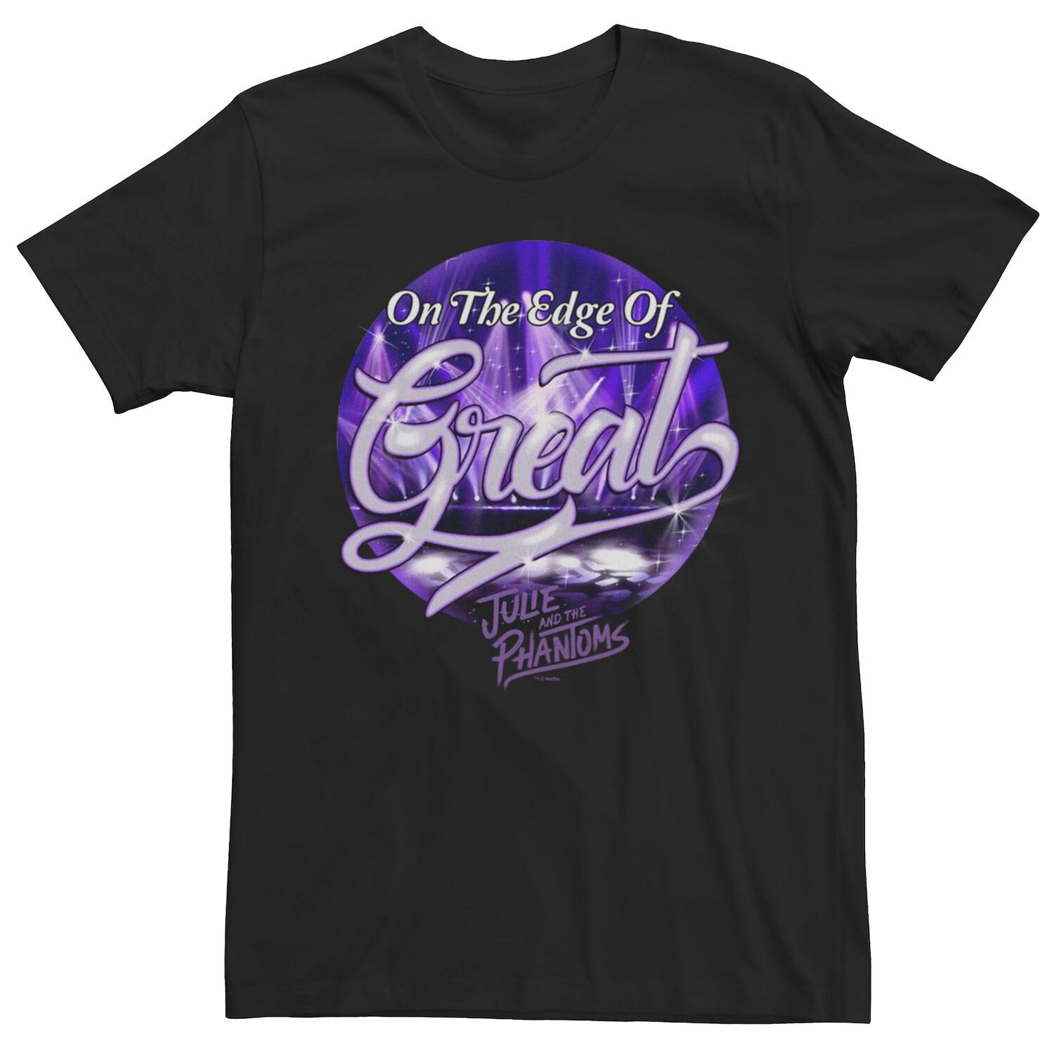 

Мужская футболка Julie And The Phantoms On Edge Of Great Tee Licensed Character